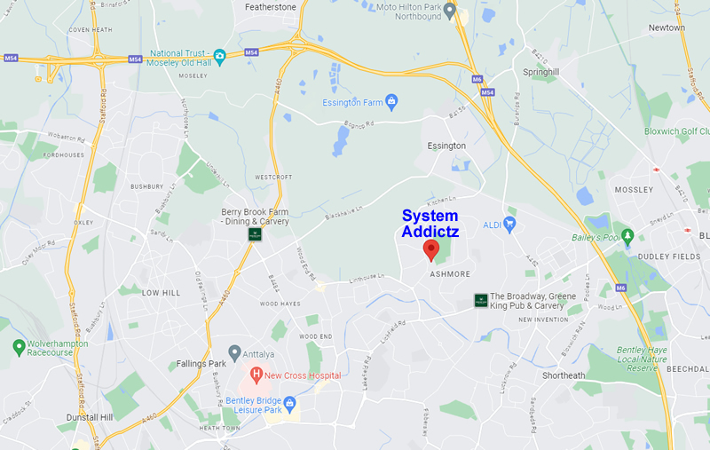 System Addictz Limited, Head Office, 80 Griffiths Drive, Wednesfield, Wolverhampton, West Midlands WV11 2JW